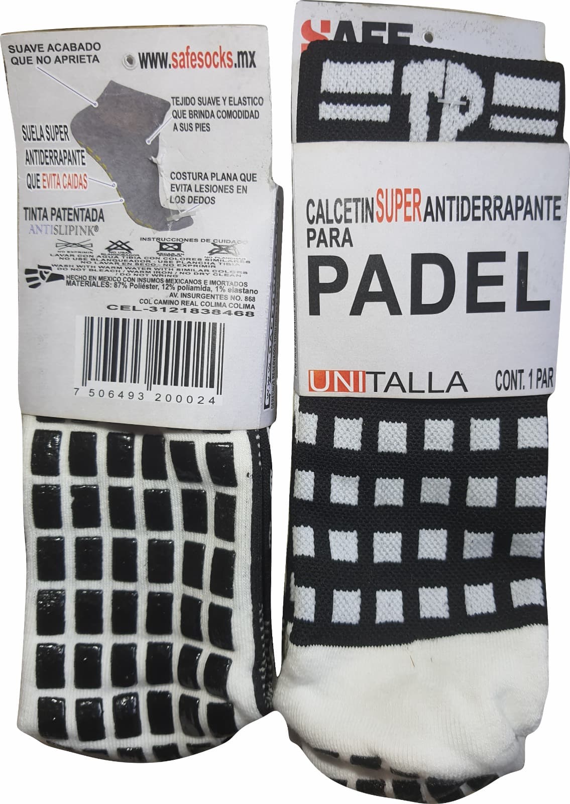 Safe Socks Training Padel
